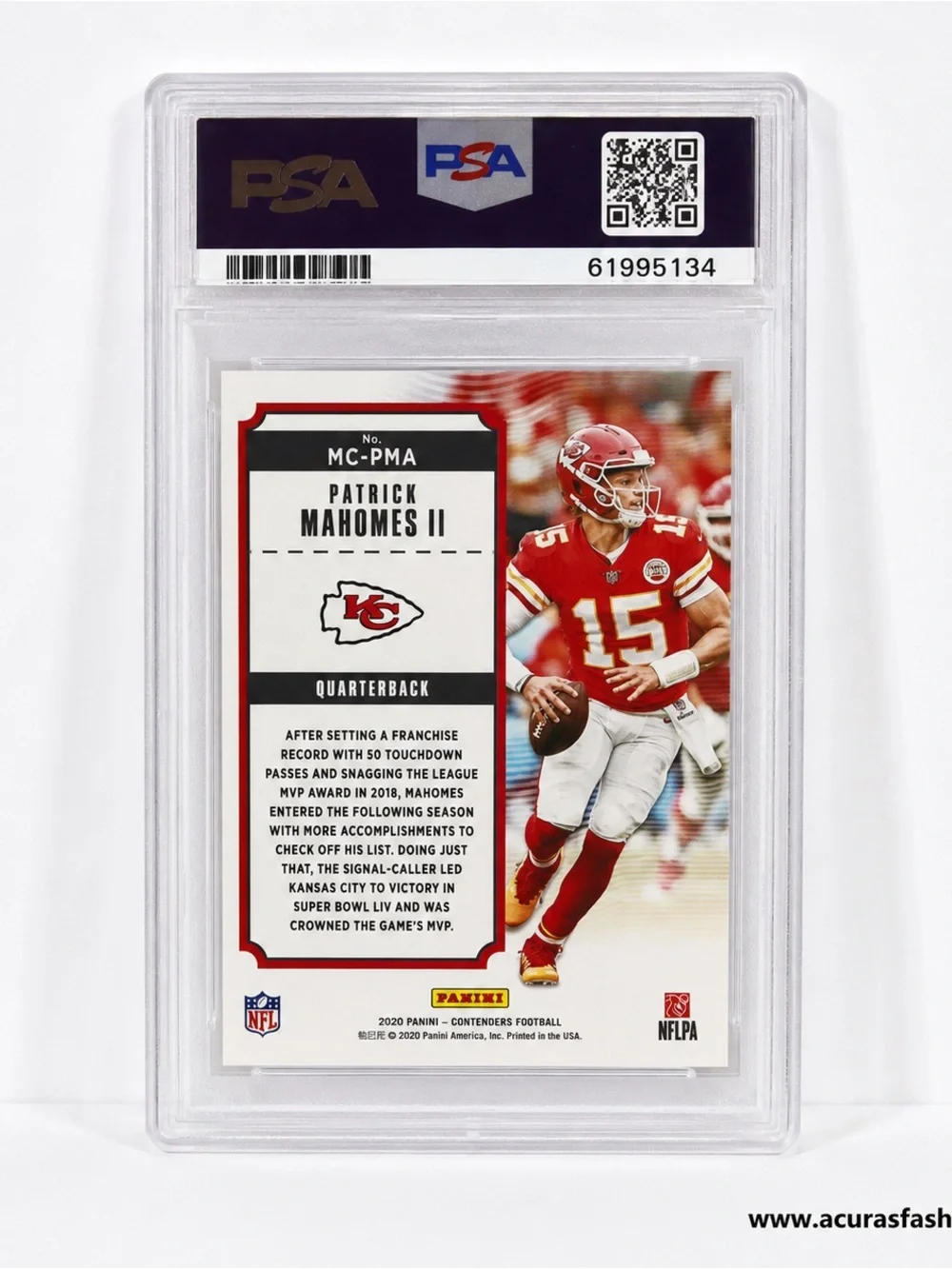 2020 Panini Mosaic Patrick Mahomes II PSA 10 Gem Mint - Picture 2 of 2